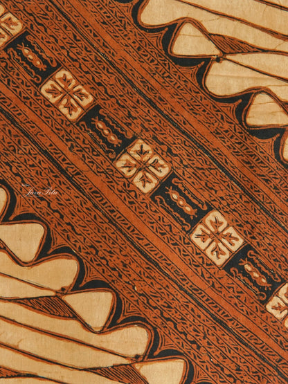 JavaPitu - Batik Tulis Njonjah Hartini - Sogan lawasan - Rujak Senthe Seling Parang