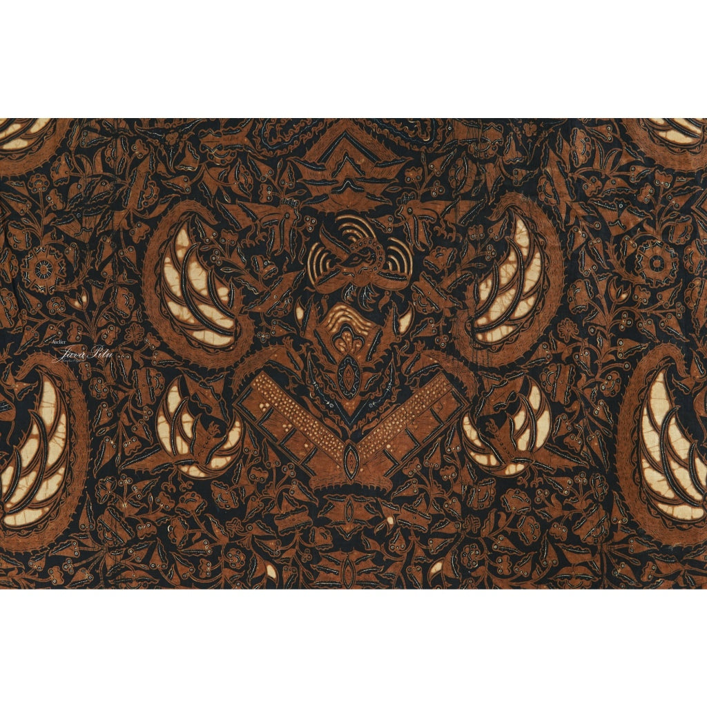 JavaPitu - Batik Tulis Lawasan -Sogan Semen Solo - Pewarna Alam