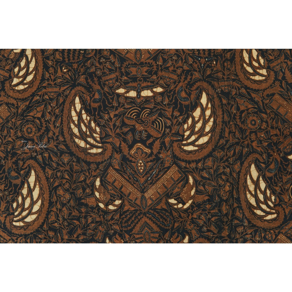JavaPitu - Batik Tulis Lawasan -Sogan Semen Solo - Pewarna Alam