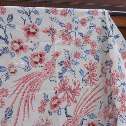 Batik Tulis Kombinasi - Cendrawasih RedBlue - 6369