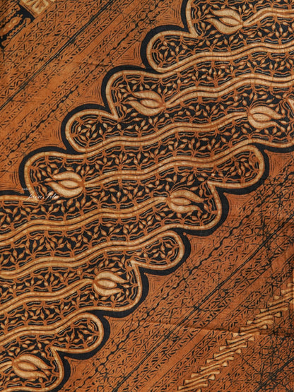 JavaPitu - Batik Tulis Sogan lawasan - Udan Liris Seling Kembang Kanthil