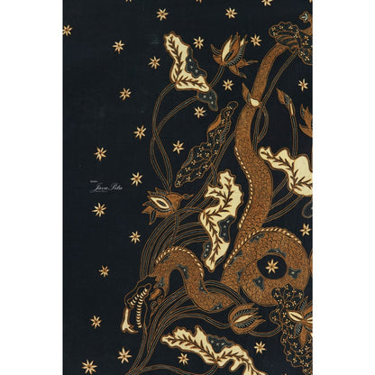 JavaPitu - Batik Tulis Lawasan - Ulo Kembang Lotus - C.1960-1970