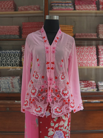 JavaPitu - Kebaya Peranakan - Sekar Tahlia - Handmade Embroidery - 6390