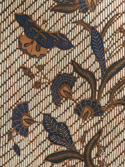JavaPitu - Batik Tulis Sogan lawasan - Buket Latar Parang Klitik