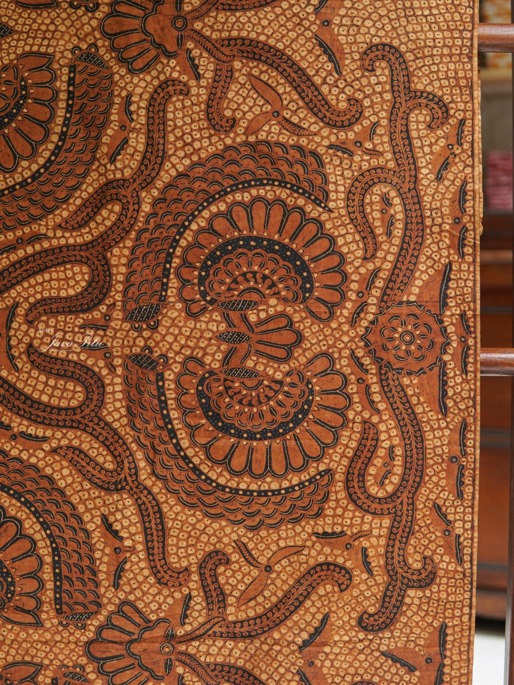 JavaPitu - Batik Tulis Sogan lawasan - Babon Angrem Latar Gringsingan