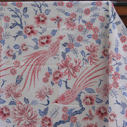 Batik Tulis Kombinasi - Cendrawasih RedBlue - 6369