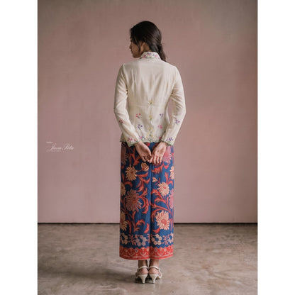 Javapitu - Kebaya Tabur bunga - Direct embroidery - 6504