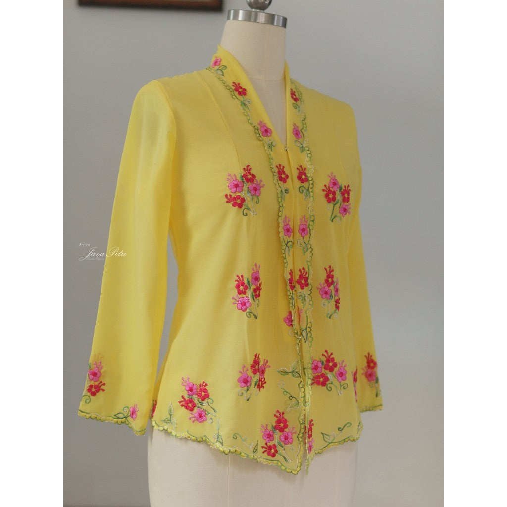 Javapitu - Kebaya Sebar - Direct embroidery - 6506