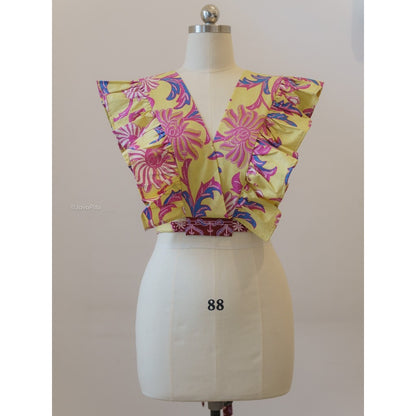 Javapitu - Vest Morpho dan Rok Lilit Tulip dahlia series - All size