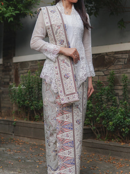 JavaPitu Rok Span Panjang Batik Premium Katun warna - Ukuran Jumbo - Rok Wanita