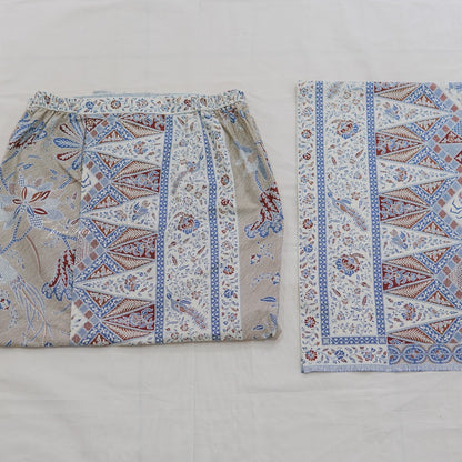 JavaPitu Rok Span Panjang Batik Premium Katun warna - Ukuran Jumbo - Rok Wanita