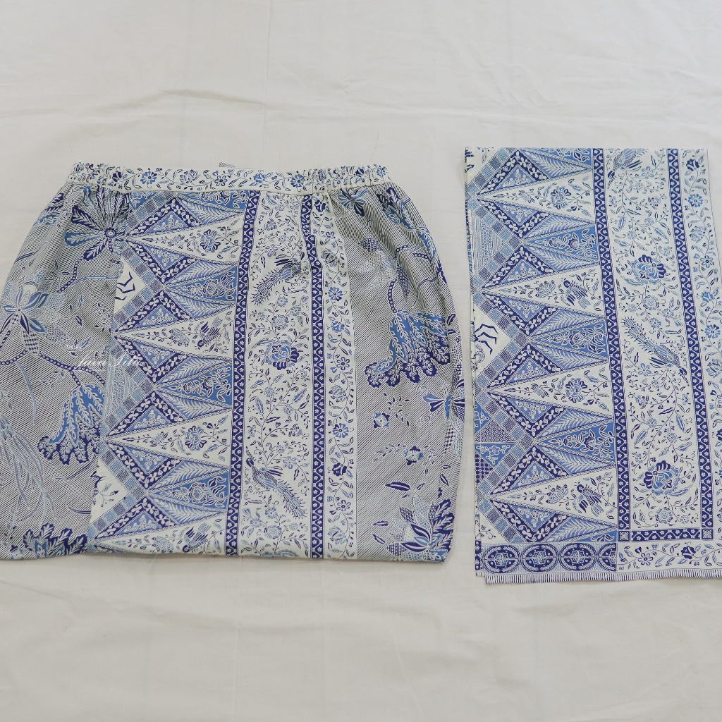 JavaPitu Rok Span Panjang Batik Premium Katun warna - Ukuran Jumbo - Rok Wanita