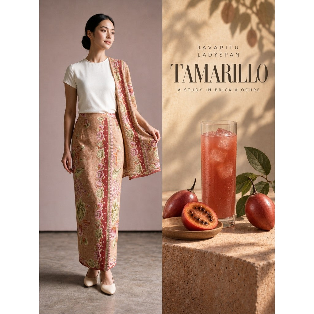 JavaPitu - LadySpan Rok Batik Wanita Lapisan Tricot - Katun Premium