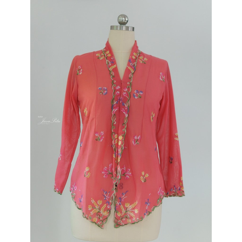 Javapitu - Kebaya Tabur bunga - Direct embroidery - 6504