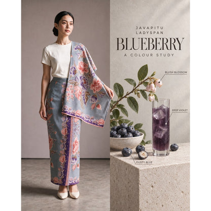 JavaPitu - LadySpan Rok Batik Wanita Lapisan Tricot - Katun Premium