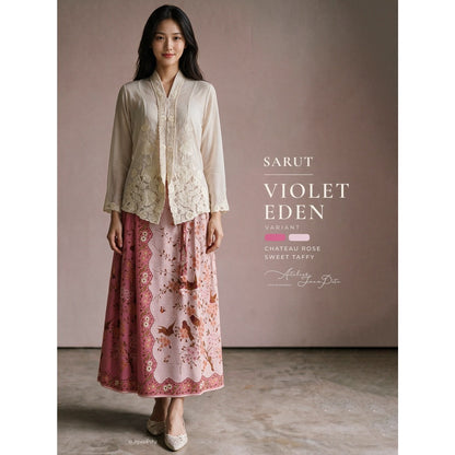 Javapitu - Rok Batik SARUT Drapery - SAGE EDEN - 6512