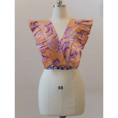 Javapitu - Vest Morpho dan Rok Lilit Tulip dahlia series - All size