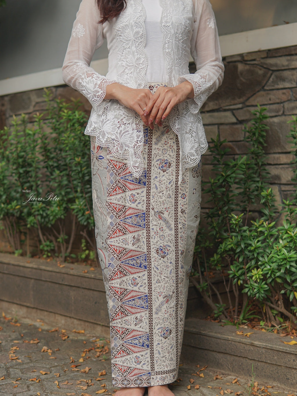 JavaPitu Rok Span Panjang Batik Premium Katun warna - Ukuran Jumbo - Rok Wanita