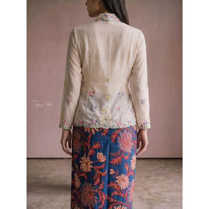 Javapitu - Kebaya Tabur bunga - Direct embroidery - 6504