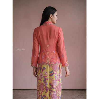 Javapitu - Kebaya Tabur bunga - Direct embroidery - 6504