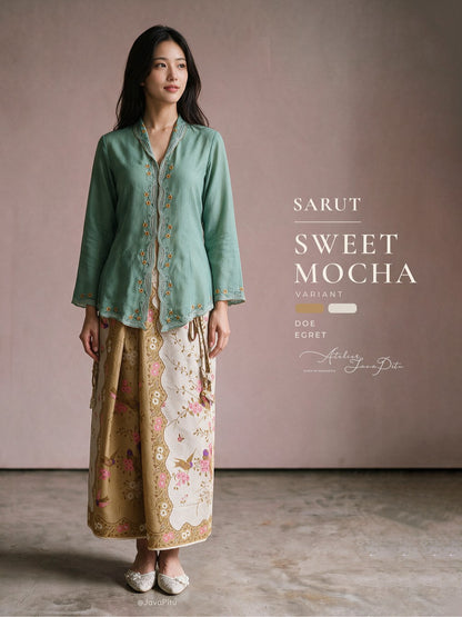 Javapitu - Rok Batik SARUT Drapery - SAGE EDEN - 6512
