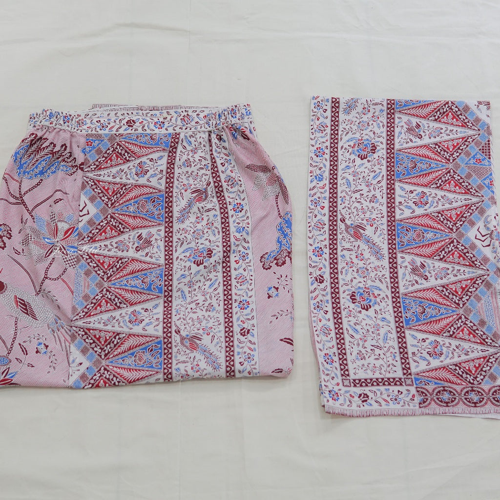 JavaPitu Rok Span Panjang Batik Premium Katun warna - Ukuran Jumbo - Rok Wanita