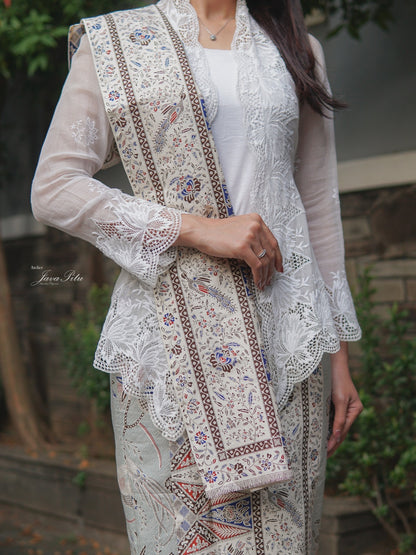 JavaPitu Rok Span Panjang Batik Premium Katun warna - Ukuran Jumbo - Rok Wanita