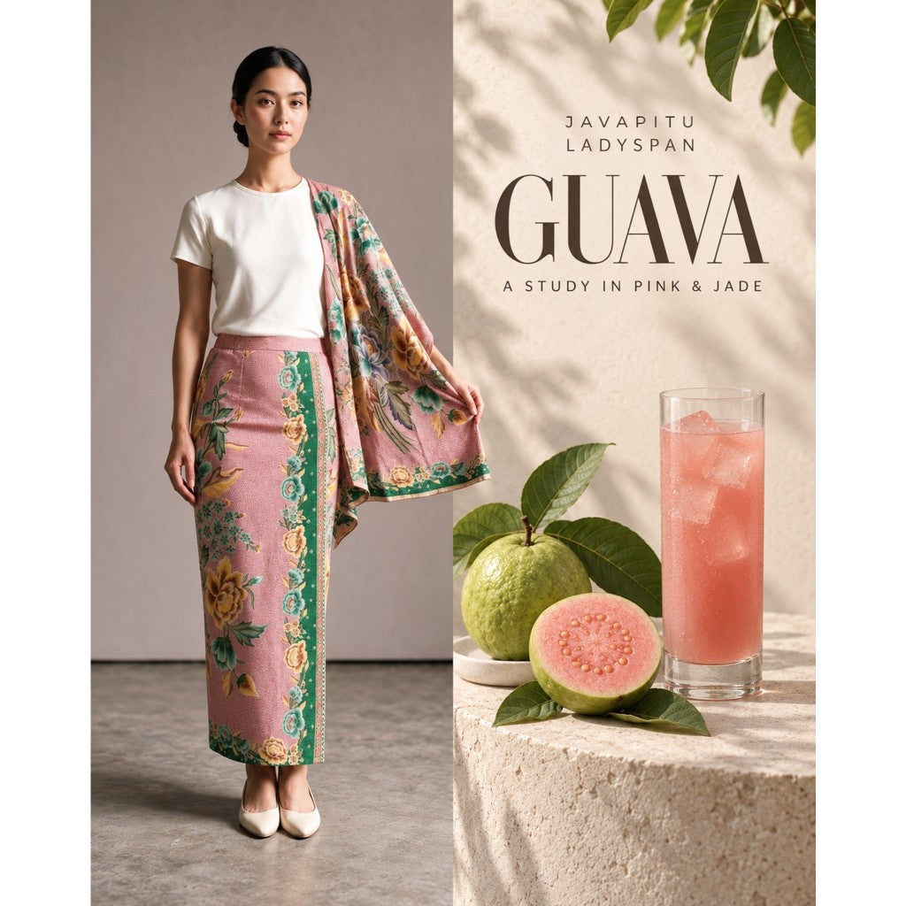 JavaPitu - LadySpan Rok Batik Wanita Lapisan Tricot - Katun Premium
