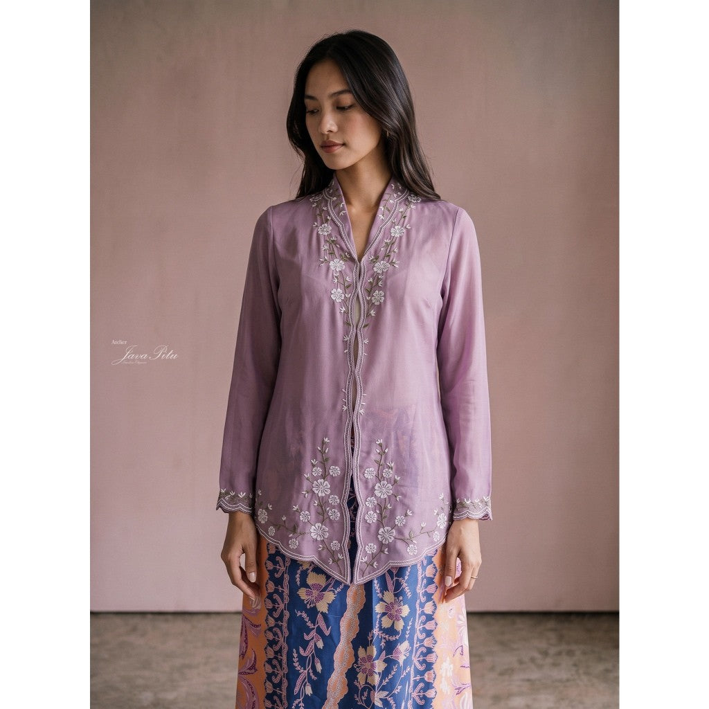 Javapitu - Kebaya Taro Sulur - Direct Embroidery - 6509