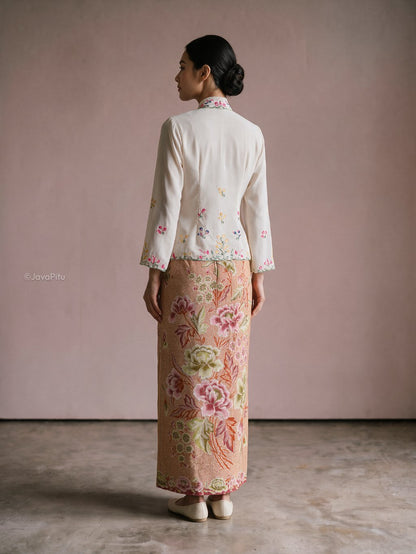 Javapitu - Kebaya Tabur bunga - Direct embroidery - 6519