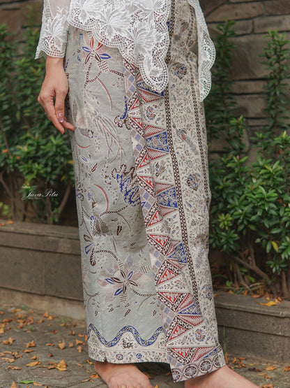 JavaPitu Rok Span Panjang Batik Premium Katun warna - Ukuran Jumbo - Rok Wanita