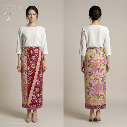 JavaPitu Rok Lilit Batik Katun Premium | Jatuh Halus | Imperial Lace | 2 Meter