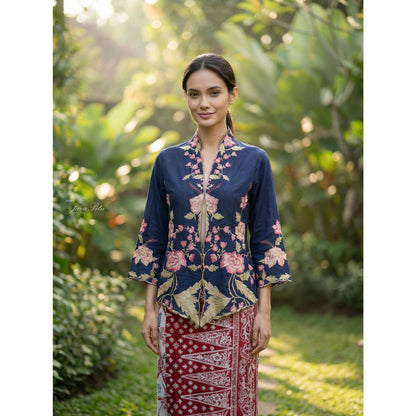 JavaPitu Rok Lilit - Kain Batik katun Premium BangBiron motif Kilin, Halus 2 meter- 6465