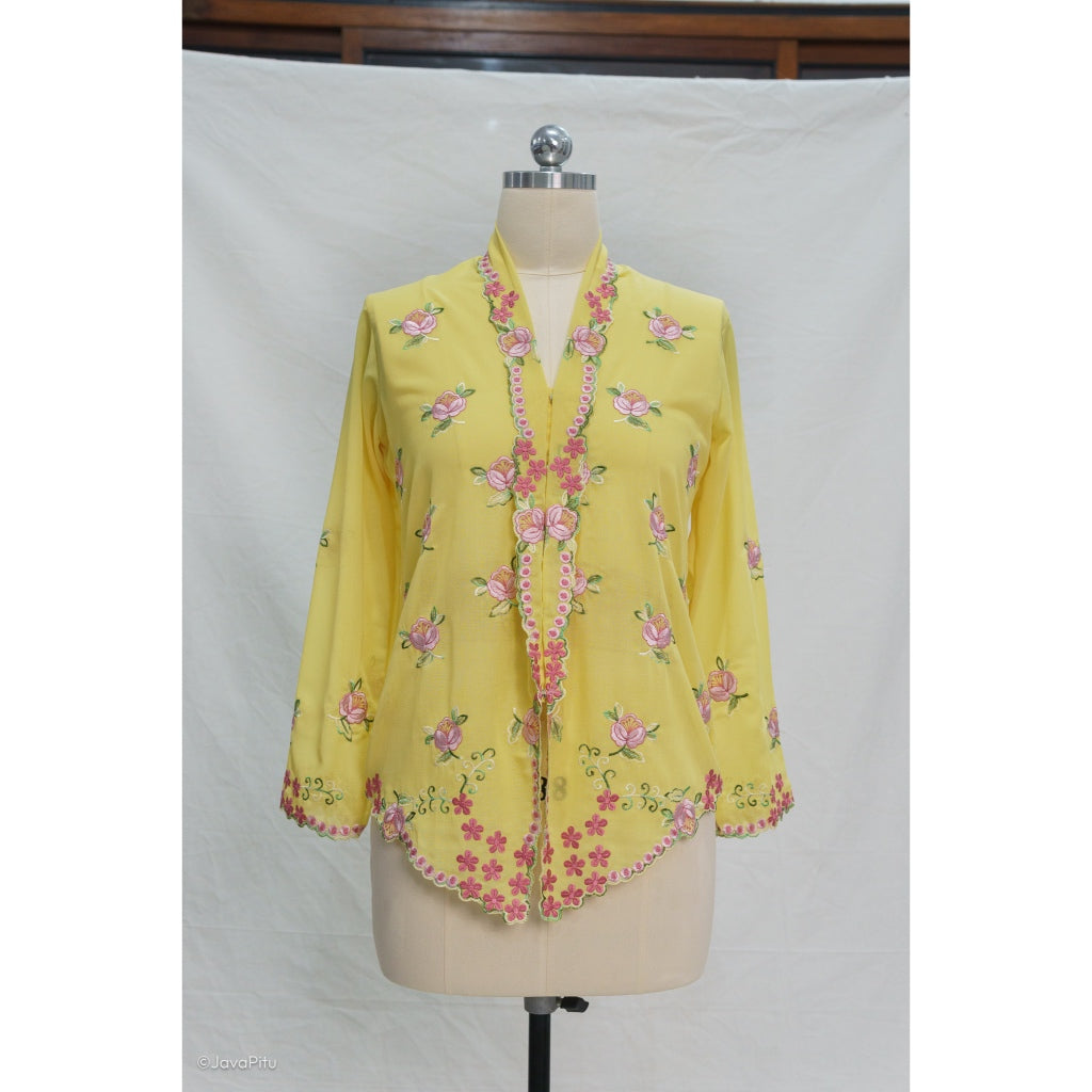 JavaPitu - Kebaya Bunga Tabur Premium - Handmade Embroidery