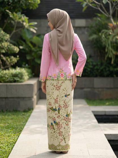 JavaPitu - Kebaya Bunga Kerancang - Handmade Embroidery