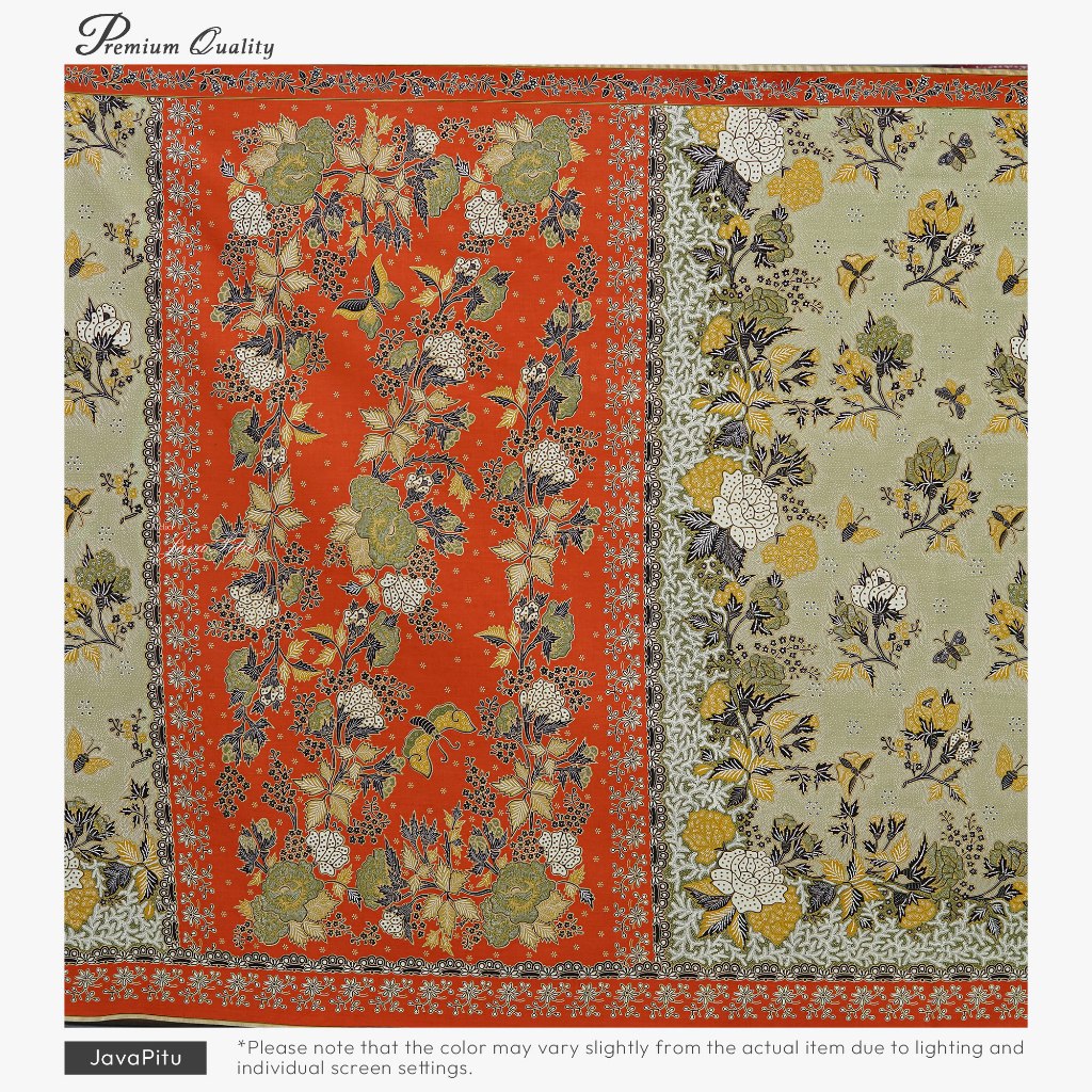 JavaPitu Rok Lilit Batik Katun Premium | Jatuh Halus | Regalia | 2 Meter