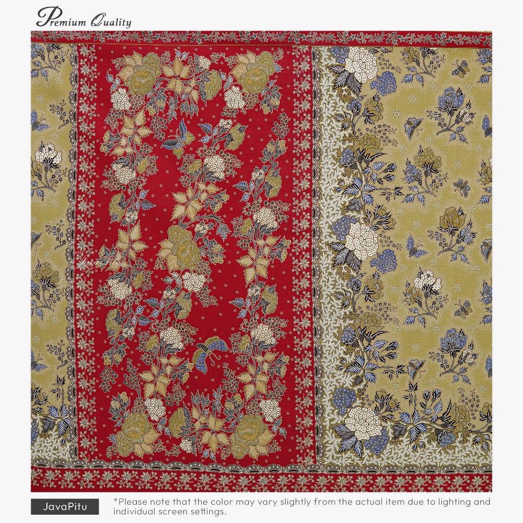 JavaPitu Rok Lilit Batik Katun Premium | Jatuh Halus | Regalia | 2 Meter