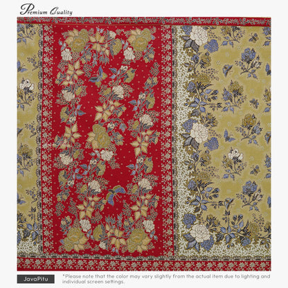 JavaPitu Rok Lilit Batik Katun Premium | Jatuh Halus | Regalia | 2 Meter