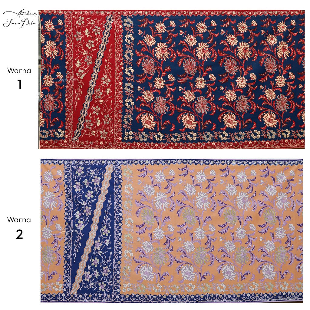 JavaPitu Rok Lilit Batik Katun Premium | Jatuh Halus | Imperial Lace | 2 Meter