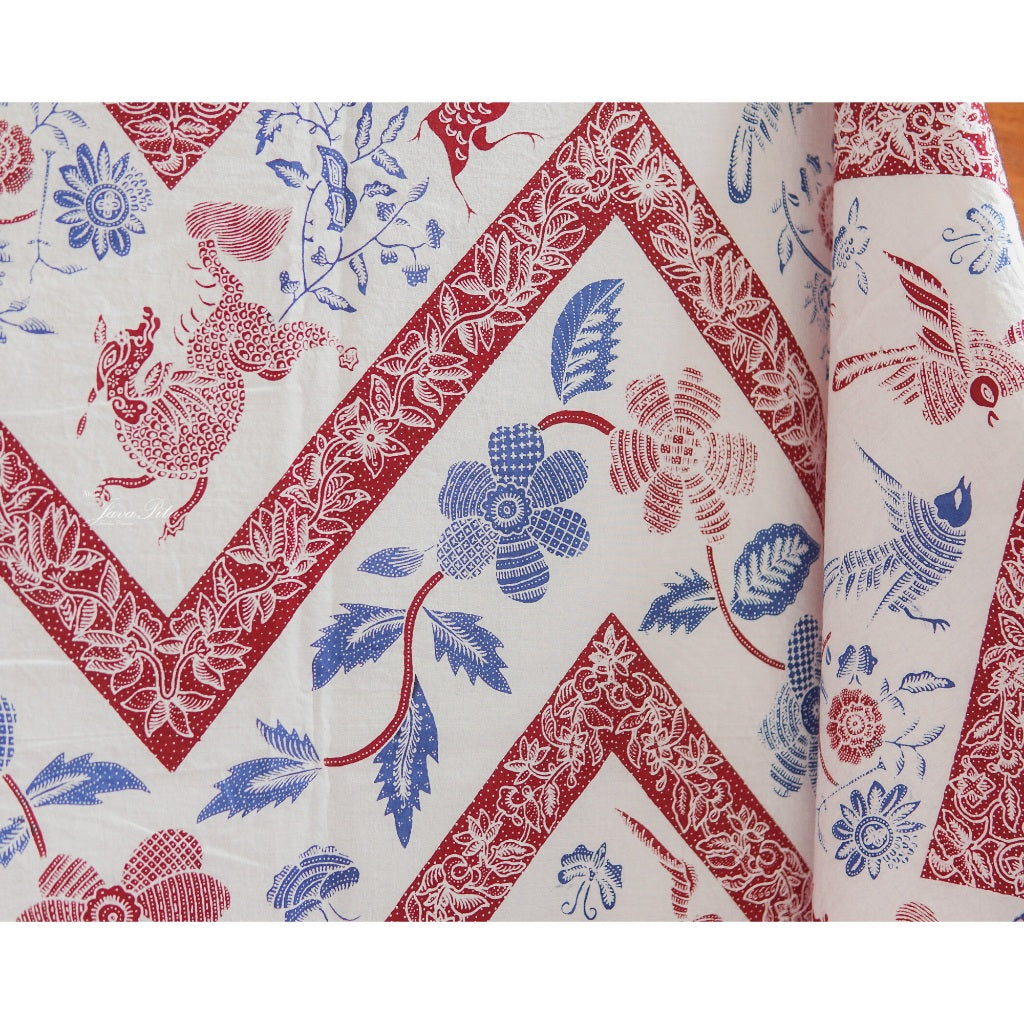 JavaPitu Rok Lilit - Kain Batik katun Premium BangBiron motif Kilin, Halus 2 meter- 6465