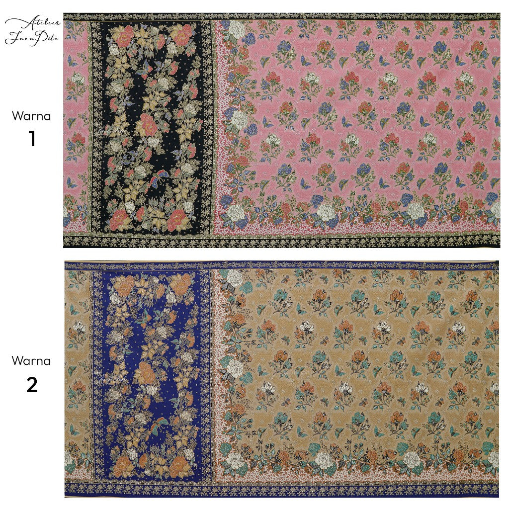 JavaPitu Rok Lilit Batik Katun Premium | Jatuh Halus | Regalia | 2 Meter