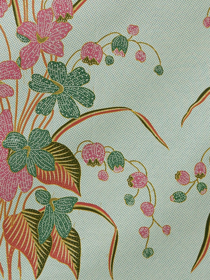 JavaPitu Kain Batik katun Premium Lily of the Valley warna EmeraldMeadow - Rok lilit, 2 meter- 6468