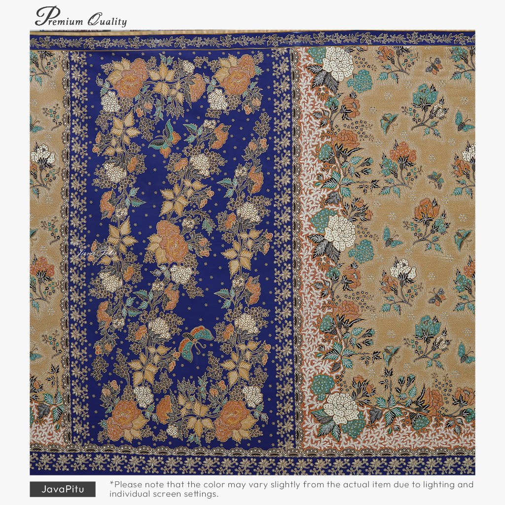 JavaPitu Rok Lilit Batik Katun Premium | Jatuh Halus | Regalia | 2 Meter