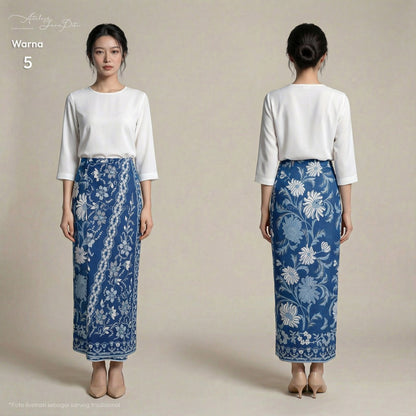 JavaPitu Rok Lilit Batik Katun Premium | Jatuh Halus | Imperial Lace | 2 Meter