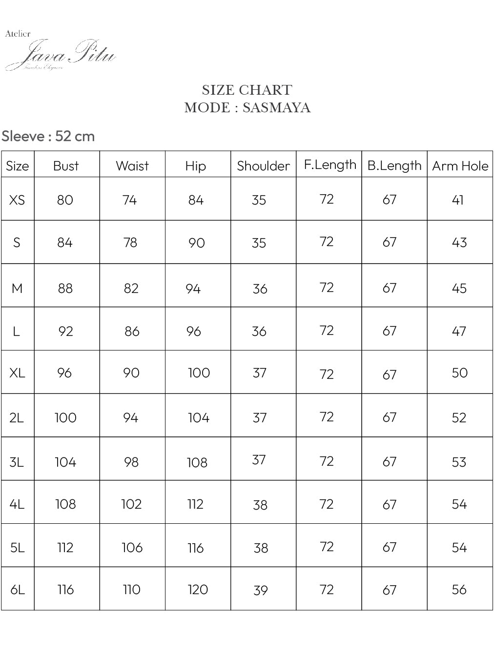 JavaPitu Kebaya Outer Katun voile Premium Pesona sekar navy - Ukuran Jumbo - 6357