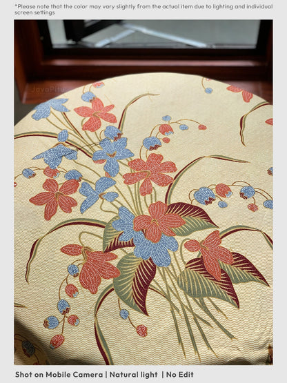 JavaPitu Kain Batik katun Premium Lily of the Valley warna MochaCream - Rok lilit, 2 meter- 6468