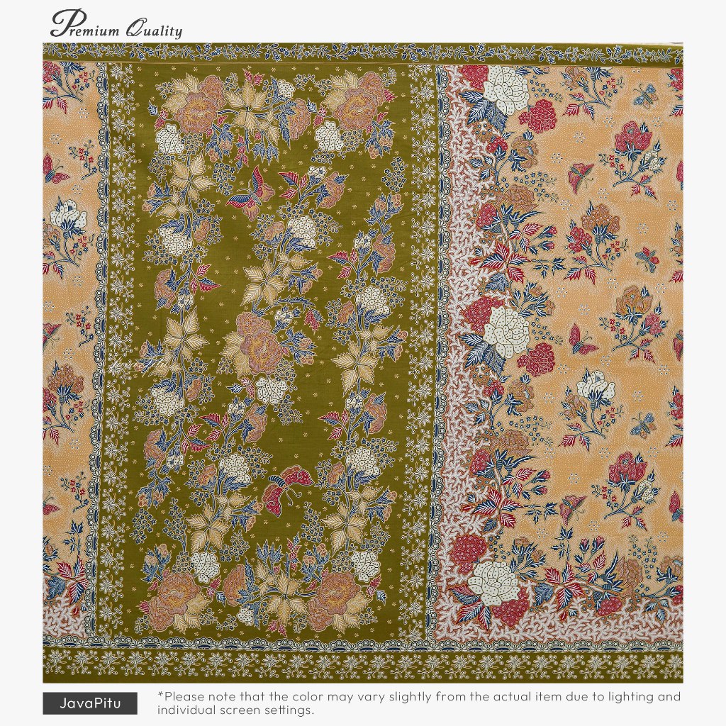 JavaPitu Rok Lilit Batik Katun Premium | Jatuh Halus | Regalia | 2 Meter