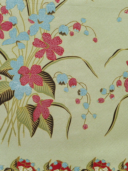 JavaPitu Kain Batik katun Premium Lily of the Valley warna ScarletShell - Rok lilit, 2 meter- 6468