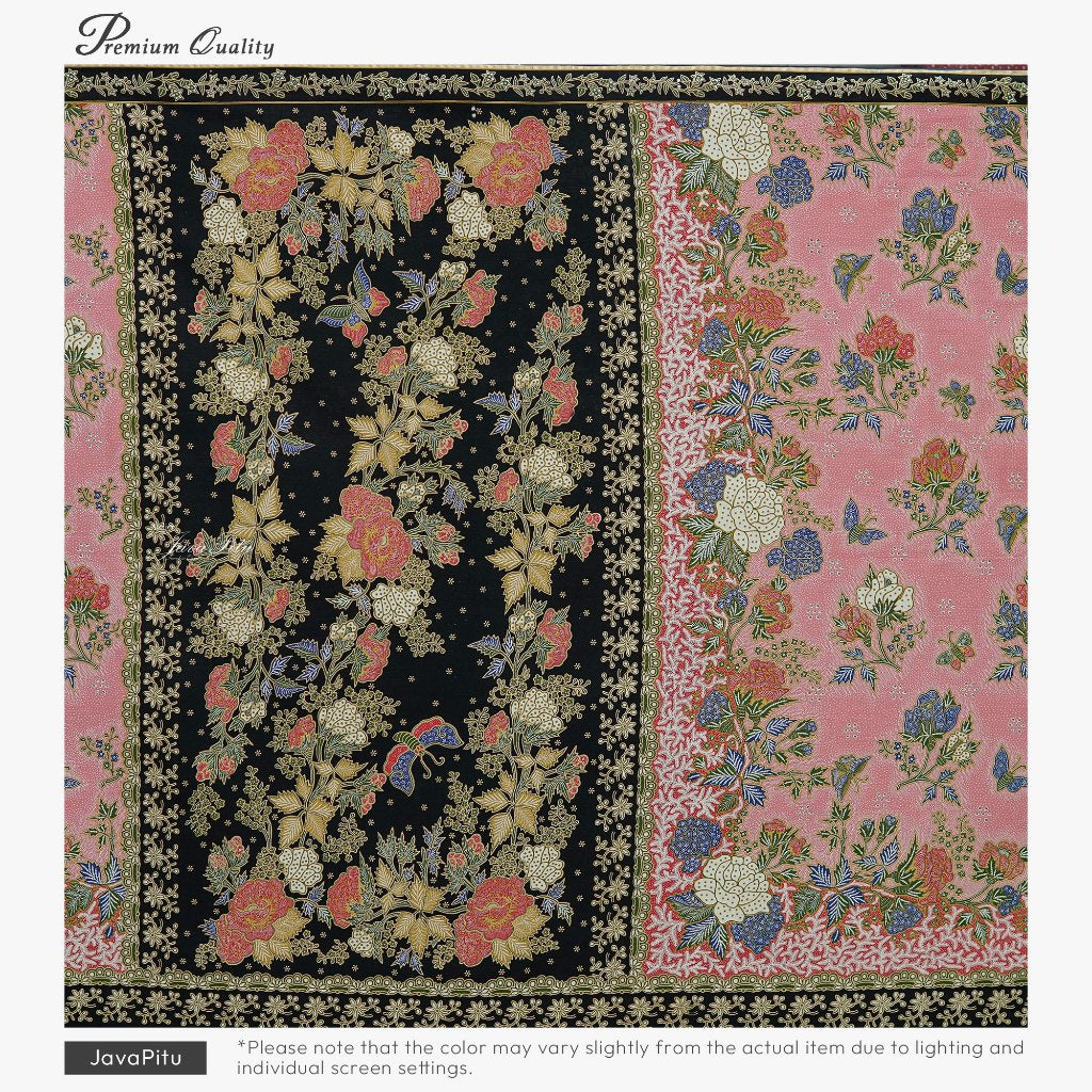 JavaPitu Rok Lilit Batik Katun Premium | Jatuh Halus | Regalia | 2 Meter