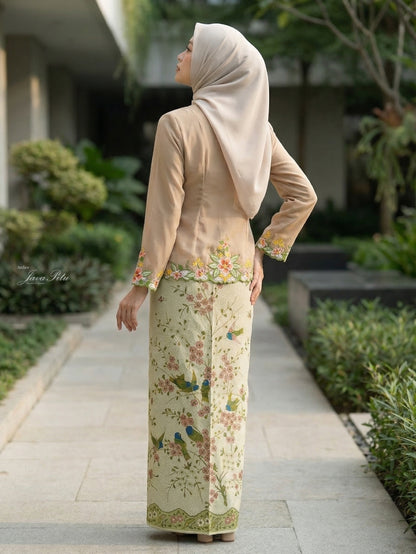 JavaPitu - Kebaya Bunga Kerancang - Handmade Embroidery